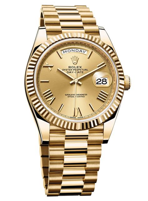 rolex women's day date gold|rolex day date gold 40mm.